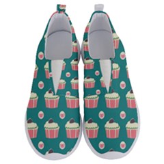 Retro 40s 50s Cupcake Pattern 2 No Lace Lightweight Shoes by violetheavensky