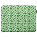 Leaves Pattern Texture Seamless 17  Vertical Laptop Sleeve Case With Pocket View2