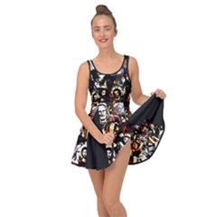 Jesus Christ Modern Halftone Pattern Inside Out Casual Dress by snek