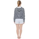 Black White Leopard Women s Tie Up Sweat View2