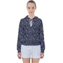Brown Giraffe Pattern Women s Tie Up Sweat View1