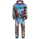 Grateful Dead Hippie Peace Roses Rock Music Legend Hooded Jumpsuit (Men) View1