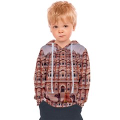 Rajasthan Hawa Mahal Kids  Overhead Hoodie by designsbymallika