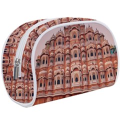 Rajasthan Hawa Mahal Make Up Case (large) by designsbymallika