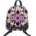 Pattern Design Star Snowflake Kids  Age 5-10 Lightweight School Backpack with Side Pockets View2