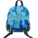Butterflies Insect Pattern Nature Kids  Age 5-10 Lightweight School Backpack with Side Pockets View2