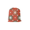 Background Abstract Drawstring Pouch (Small) View2