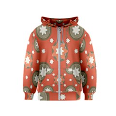 Background Abstract Kids  Zipper Hoodie by Sabxi