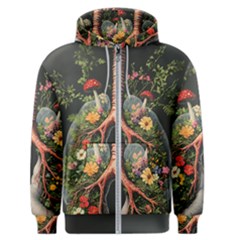 Lungs Health Men s Zipper Hoodie by Sabxi
