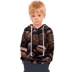 Coffee Beans Kids  Overhead Hoodie by Sabxi