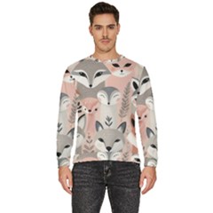 Fox Men s Fleece Sweatshirt by DinkovaArt