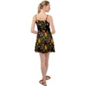 Abstract Print Summer Time Chiffon Dress View2