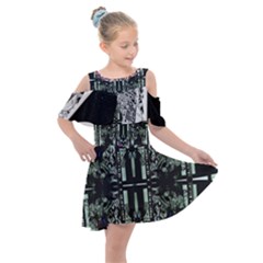 Black Constellation Screenshot 2025-03-14 At 12 02 18?am Eclectic Beauty Updated Beautiful People Kids  Shoulder Cutout Chiffon Dress by fashionfr3ak