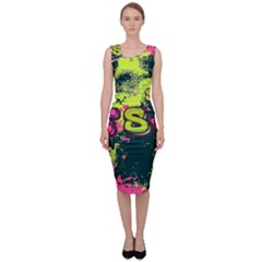 Neon Jesus 8375771 Sleeveless Pencil Dress by Jabberwonkers