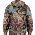 Background Embroidery Pattern Stitches Abstract Kids  Zipper Hoodie Without Drawstring View2