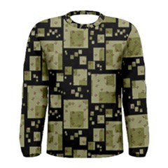 Background Graphic Wallpaper Decor Backdrop Design Men s Long Sleeve T-shirt by Ket1n9