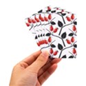 Rose Hip Pattern Branches Autumn Playing Cards Single Design (Rectangle) with Custom Box View3