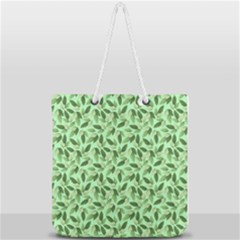 Leaves Pattern Texture Seamless Full Print Rope Handle Tote (large) by Hannah976
