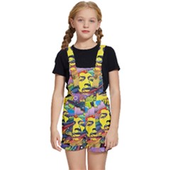 Psychedelic Rock Jimi Hendri Kids  Short Overalls by Tsamara