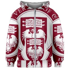 University Of Chicago Kids  Zipper Hoodie Without Drawstring by avitendut