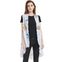 Bluey pattern Sleeveless Chiffon Waistcoat Shirt View1