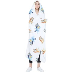 Bluey Pattern Wearable Blanket by avitendut