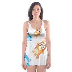 Bluey Skater Dress Swimsuit by avitendut
