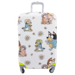 Bluey, Bluey Merch, Bluey Pattern, Bluey Bluey, Bingo, Bluey Design, Bluey Dog Luggage Cover (medium) by avitendut