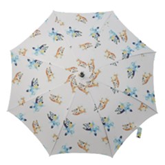 Bluey, Bluey Merch, Bluey Pattern, Bluey Bluey, Bingo, Bluey Design, Bluey Dog Hook Handle Umbrellas (large) by avitendut