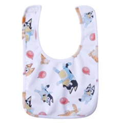 Bluey, Bluey Merch, Bluey Pattern, Bluey Bluey, Bingo, Bluey Design, Bluey Dog Baby Bib by avitendut