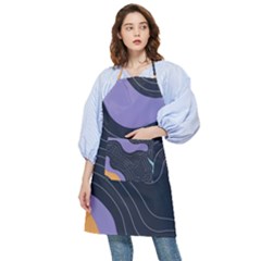 Abstract Topographic Pocket Apron by Tsamara