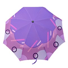 Colorful Labstract Wallpaper Theme Folding Umbrellas by Apen