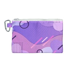 Colorful Labstract Wallpaper Theme Canvas Cosmetic Bag (medium) by Apen
