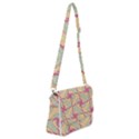 Abstract Pattern Design Scrapbooking Shoulder Bag with Back Zipper View1