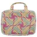 Abstract Pattern Design Scrapbooking Travel Toiletry Bag With Hanging Hook View2