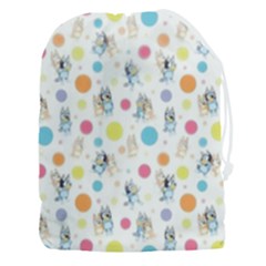 Bluey, Bluey Merch, Bluey Pattern, Bluey Bluey, Bingo, Bluey Design, Bluey Dog Drawstring Pouch (3xl) by avitendut
