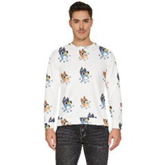 Bluey, Bluey Merch, Bluey Pattern, Bluey Bluey, Bingo, Bluey Design, Bluey Dog Men s Fleece Sweatshirt by avitendut