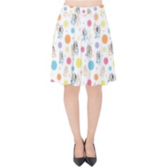Bluey, Bluey Merch, Bluey Pattern, Bluey Bluey, Bingo, Bluey Design, Bluey Dog Velvet High Waist Skirt by avitendut