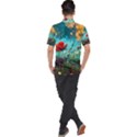 Flowers Detail Painting Nature Men s Polo T-Shirt View2