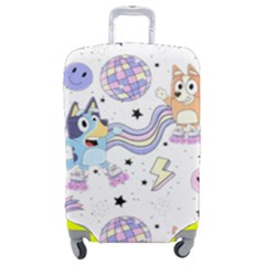 Bluey, Bluey Merch, Bluey Pattern, Bluey Bluey, Bingo, Bluey Design, Bluey Dog Luggage Cover (medium) by avitendut