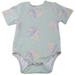 Bluey, Bluey Merch, Bluey Pattern, Bluey Bluey, Bingo, Bluey Design, Bluey Dog Baby Short Sleeve Bodysuit by avitendut