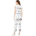 Bluey, Bluey merch, Bluey pattern, Bluey Bluey, bingo, Bluey design, bluey dog Women s Frill Top Chiffon Jumpsuit View2