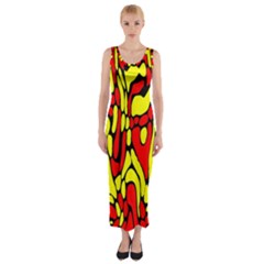 Rby 127 Fitted Maxi Dress by ArtworkByPatrick