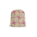 Abstract Pattern Design Scrapbooking Drawstring Pouch (Small) View1