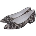 Mid Century Retro Floral 1970s 1960s Pattern 71 Women s Block Heels  View2