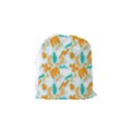 Design Pattern Seamless Tropical Drawstring Pouch (Small) View2