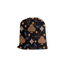 Seamless Pattern Repeat Repetition Drawstring Pouch (small) by Tsamara
