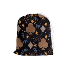 Seamless Pattern Repeat Repetition Drawstring Pouch (large) by Tsamara