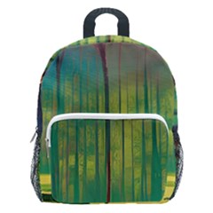 Nature Swamp Water Sunset Spooky Night Reflections Bayou Lake Kids  Age 5-10 Lightweight School Backpack With Side Pockets by Posterlux