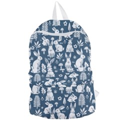 Easter Bunny Pattern Foldable Lightweight Backpack by Valentinaart